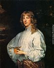Sir Antony Van Dyck Famous Paintings - James Stuart, Duke Of Richmond And Lennox With His Attributes